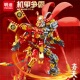 哪吒孙悟空半机械机甲积木玩具儿童拼装 特价 新款 拼插摆件礼物模型