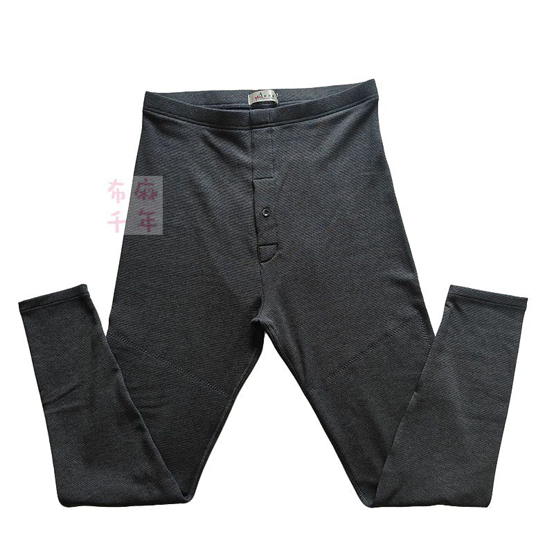 斯瑞晨男士秋冬舒绒磨毛拉毛保暖裤专柜正品护腰护膝棉裤线裤打底