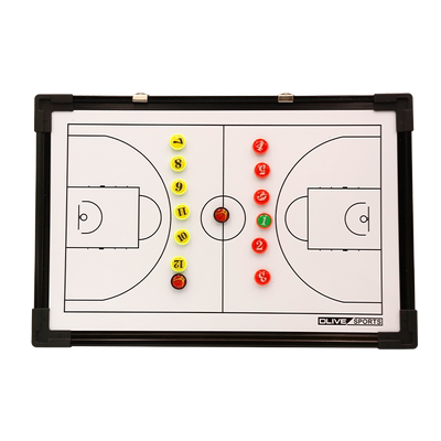 麦卡篮球铝合金战术板五人制专业