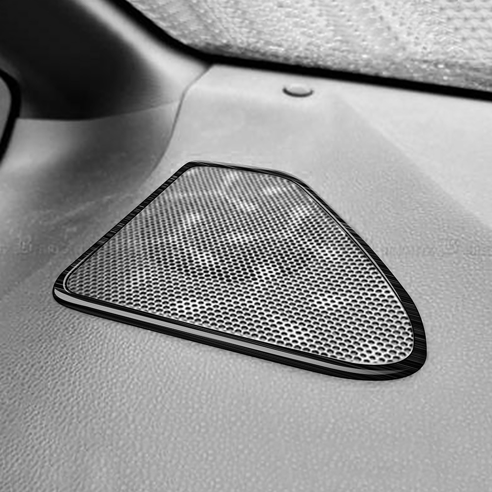 适用22款丰田voxy/noah90系不锈钢仪表台喇叭框扬声器内饰改装