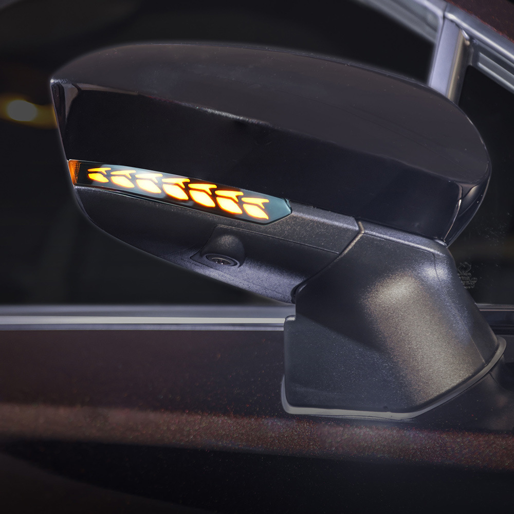 适用于22款Perodua alza后视镜转向灯黄光流水LED灯信号灯