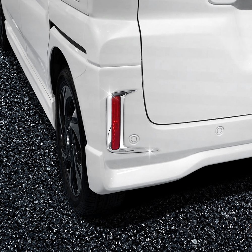 适用24款铃木SPACIA/SPACIA Custom MK04系后雾灯框尾灯外饰亮片