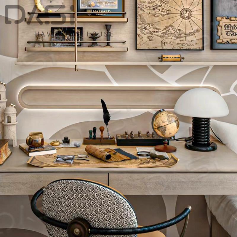 屿物为居 复古航海地图主题装饰摆件样板间儿童房卧室书房桌面地