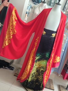定制叹春风同款男团舞蹈表演服歌舞巡场中国风酒吧国潮服装大袖衫