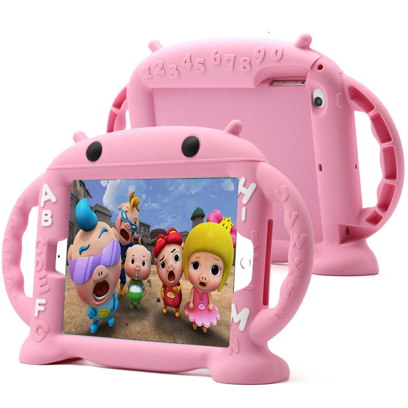 iPad10.2保护套9代儿童防摔pro11寸硅胶套air45可爱mini6壳爱派10卡通2022新款10.9寸全包手提iPad4平板套8