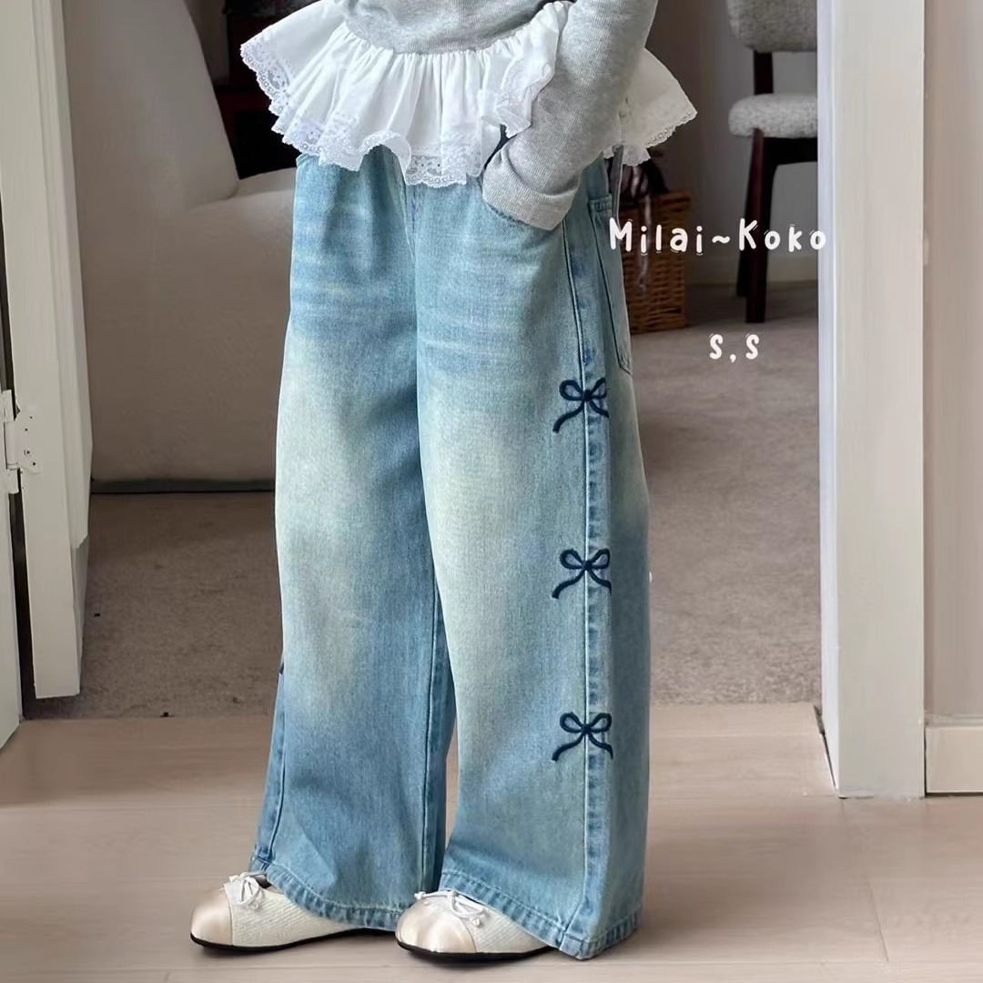 米莱milaikoko韩版女童牛仔裤