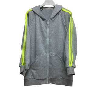 校服上衣长袖高中学生灰色春秋套装荧光绿边中学生学院风运动休闲