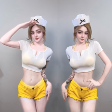 酒吧DS演出服新款欧美韩舞女团chic性感爵士舞时尚套装dj女舞台装