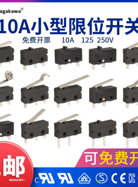 东南小型限位开关10A大电流