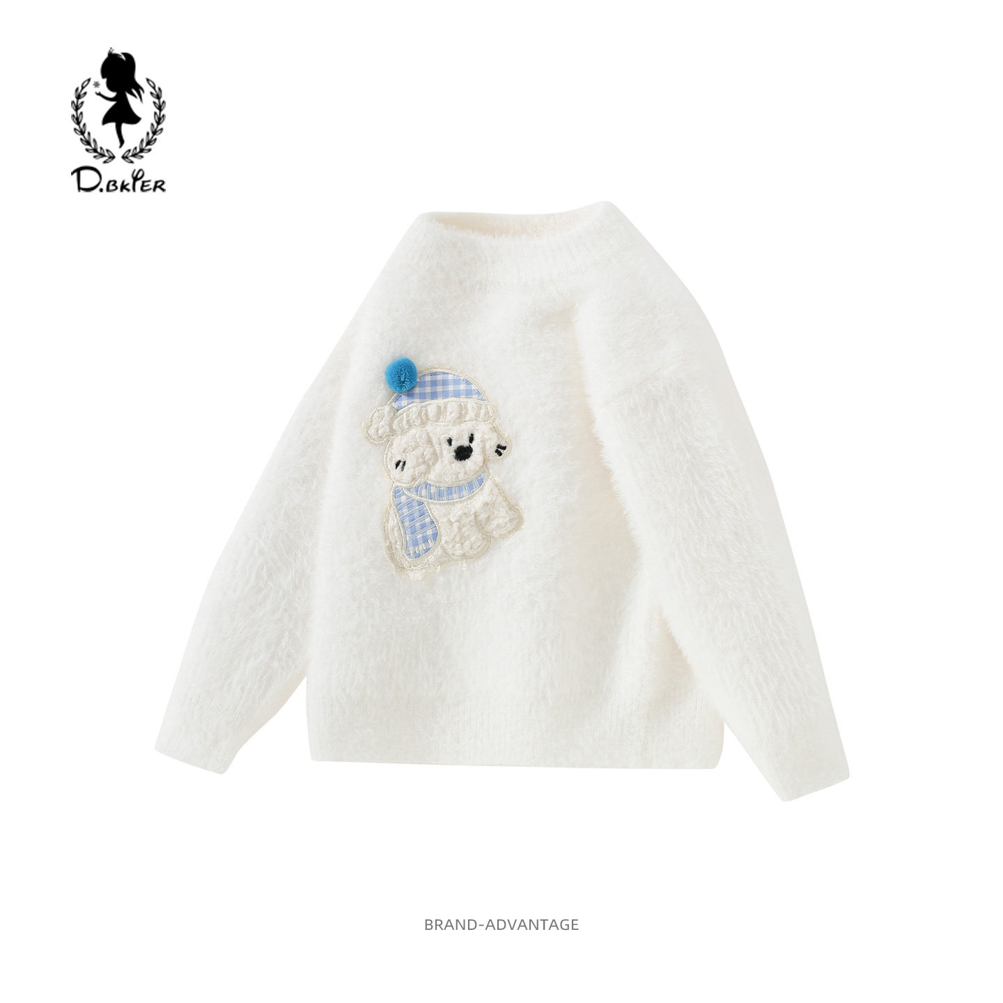 DO.CAT女童针织衫儿童套头毛衣