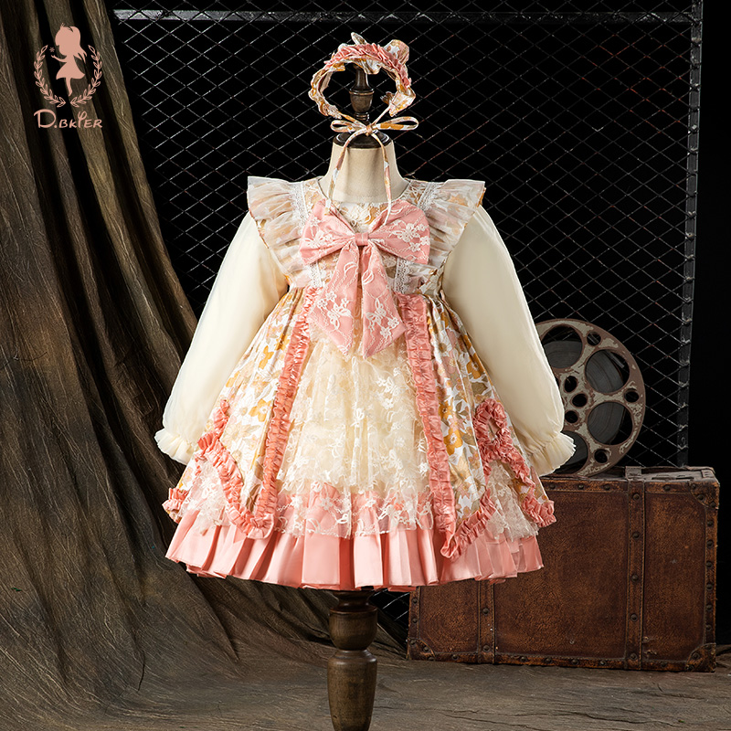 公主裙女童生日连衣裙萝莉塔衣服