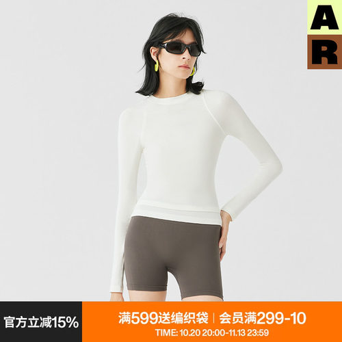 AR视错觉假两件秋衣女
