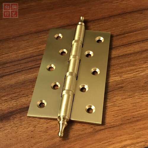 加厚纯铜合页轴承静音铰链内装4