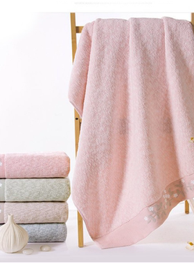 金号一等品加厚吸水纯棉大浴巾GA3185H成人商务柔软浴巾