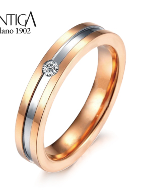 钛合金戒指玫瑰金新款时尚