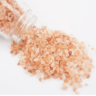 送瓶 500克喜马拉雅玫瑰盐粉盐海盐矿物盐粉红盐沐浴盐岩盐