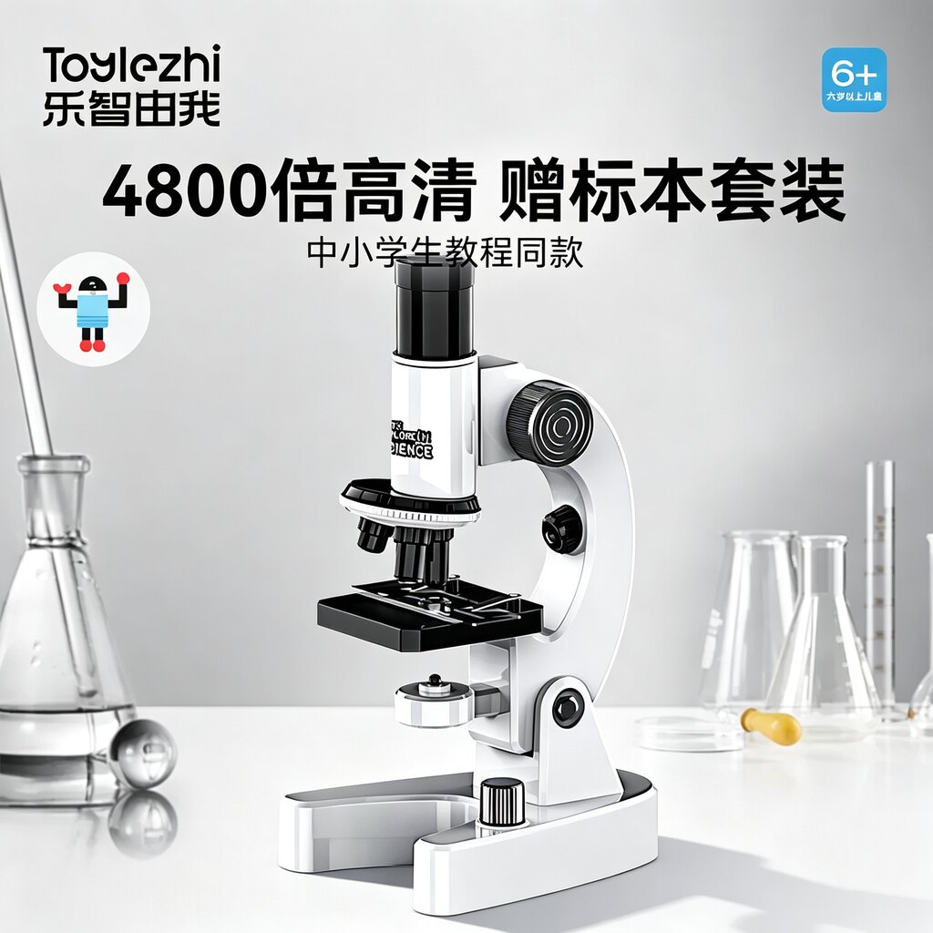 儿童显微镜中小学生专用高清