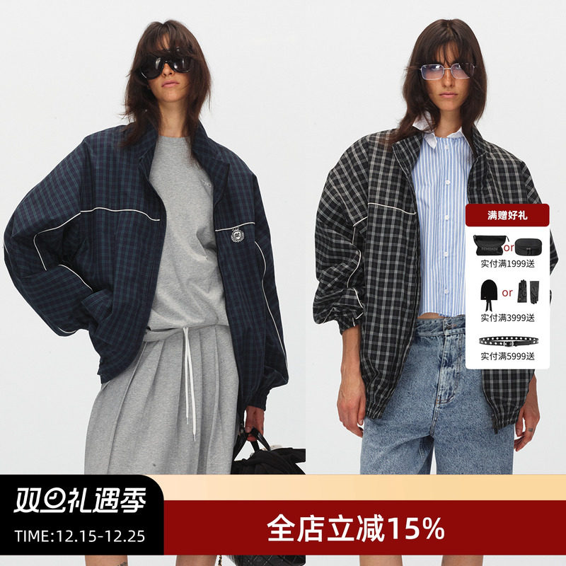 ECHOADE双头拉链轻便夹克外套