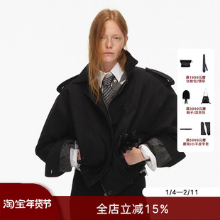 ECHOADE极简延续 懒精致宽松阔肩版型飞行员夹克外套