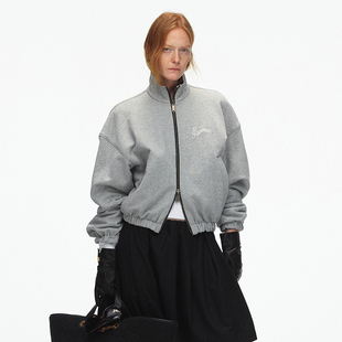 ECHOADE松弛廓形 加厚卫衣外套 双面可穿短款