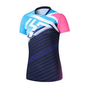 新款羽毛球服套装乒乓球服定制
