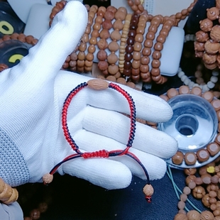 纯手工枣核手串