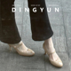 dingyun丁允法式 气质高跟鞋 圆头浅口玛丽珍女鞋 羊皮版 旗袍单鞋