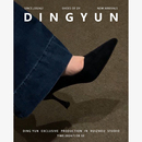 尖头细跟通勤女鞋 黑色职业单鞋 面试 dingyun丁允秋冬高跟鞋 羊皮版