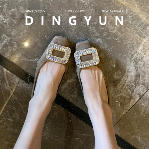 舒适百搭不累脚平底鞋通勤单鞋