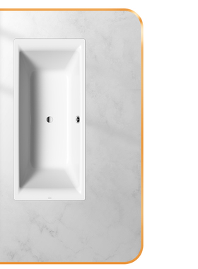 德国原装进口卡德维i嵌入式浴缸PURO DUO 双人浴缸663 664