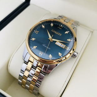 钢带防水夜光男士 蓝色2020年新款 手表 手表男表机械表全自动超薄款