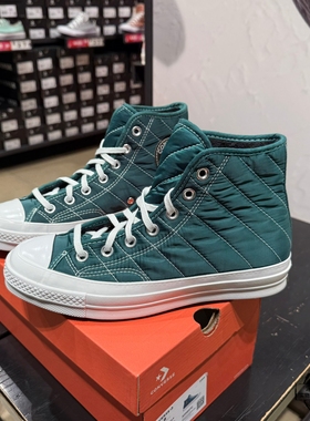 Converse匡威新款Chuck1970s冬季加绒保暖男女高帮帆布鞋A05607C