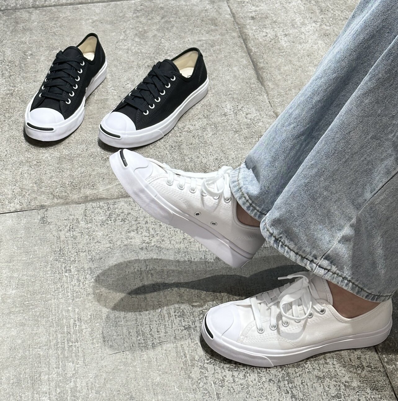 Converse匡威男女鞋春新款开口笑帆布鞋休闲板鞋 164056C 164057C图片