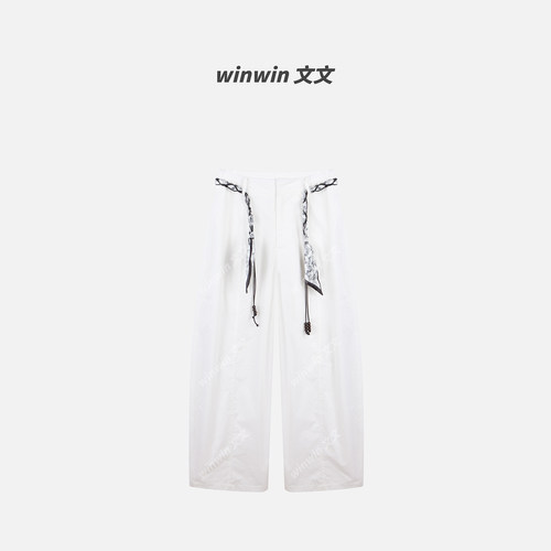 《街头日记》文文私服 2026新款阔腿百搭时尚休闲裤预WWC6XXK0320