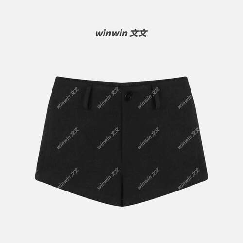 a版时尚百搭秋冬纯色休闲短裤