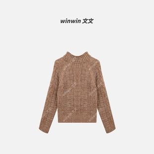 毛衣预WWD5MY3113 文文私服 乌木茶