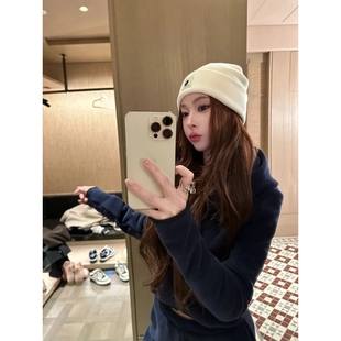 套装 秋冬休闲洋气设计感时尚 文文私服 WWQ5TZ2725 蓝调时刻