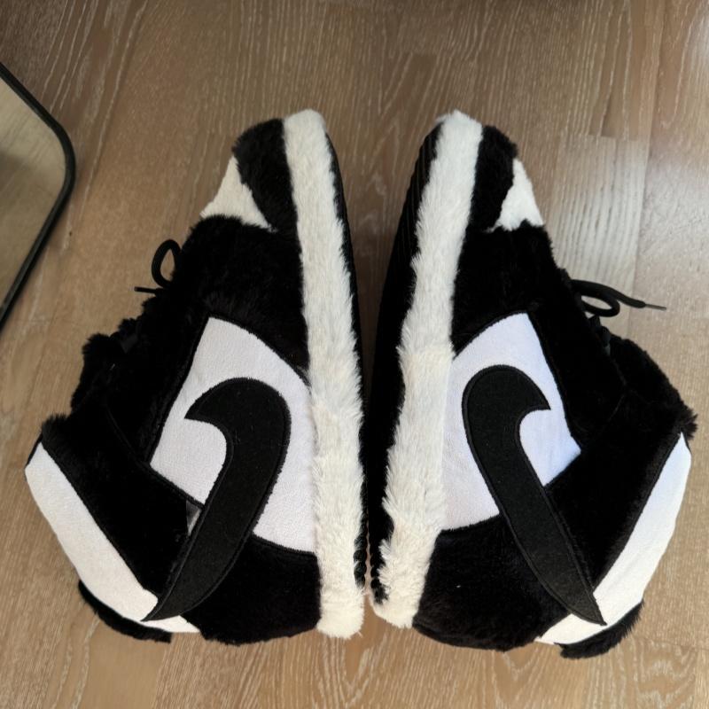 恶搞AJ鞋锥棉拖鞋A锥室内防水情侣居家毛毛鞋保暖胖胖面包大棉鞋