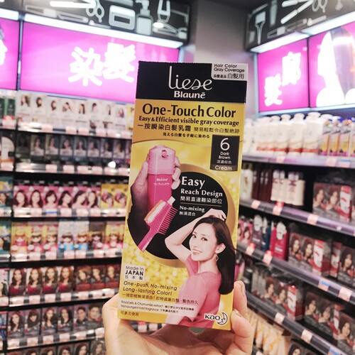 liese香港版日本头膏原装染发剂