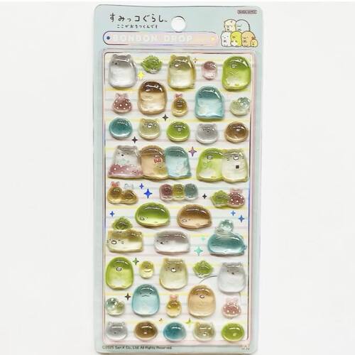 新款角落生物立体贴纸浮雕3d