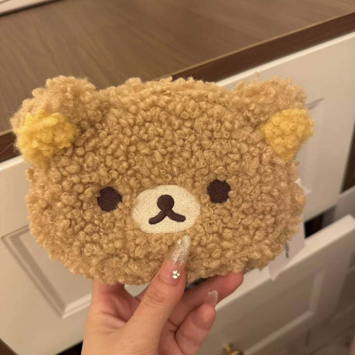 新款日系可爱轻松熊零钱包ccd收纳包迷你卡包便携耳机airpods包包,节庆用品/礼品,创意零钱包,淘宝优惠券,粉丝福利购,淘宝优惠卷