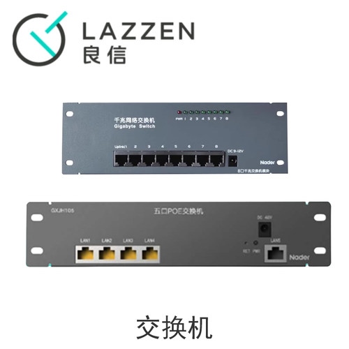 Nader良信智能开关插座千兆POE