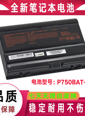 未来人类X599 X799蓝天P750DM P751TM/DM P770ZM/DM电池P750BAT-8