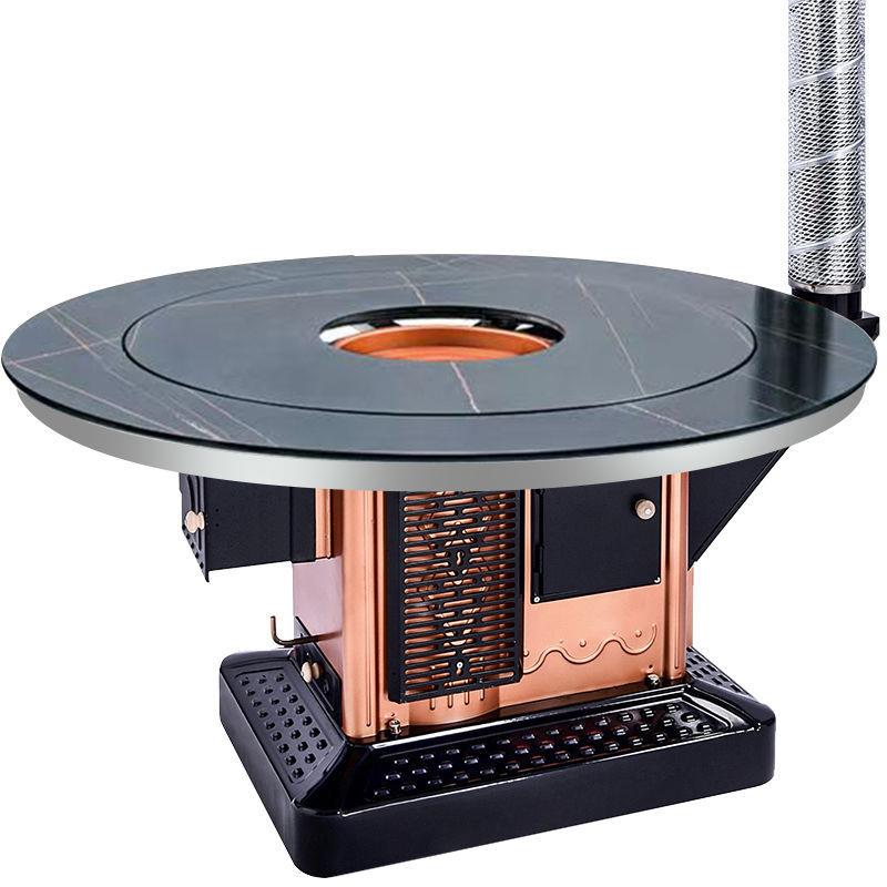 柴火炉农村家用无烟烤火炉