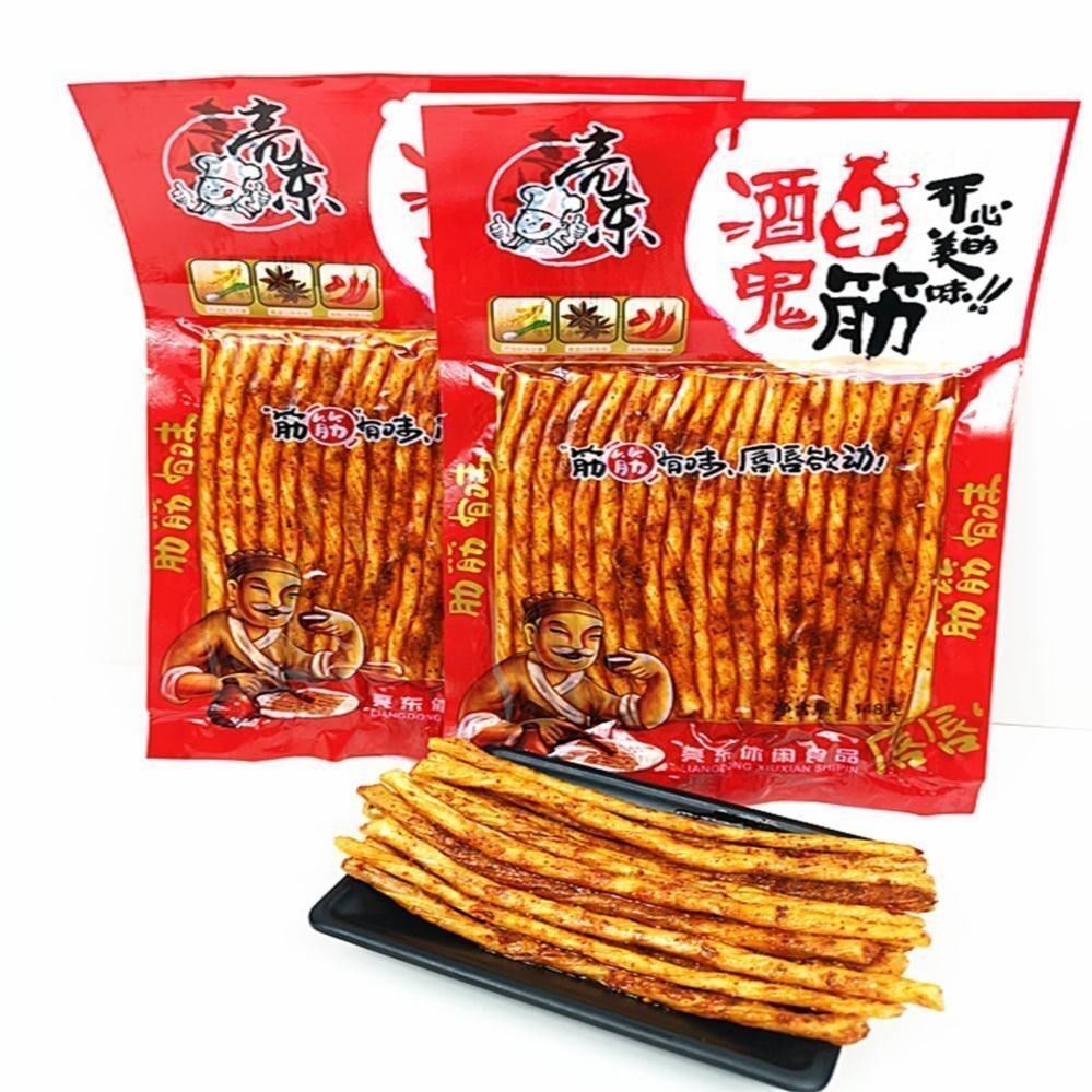新亮东酒鬼牛筋劲辣筋道香嘴片辣辣棒儿时怀旧休闲素食调味辣条