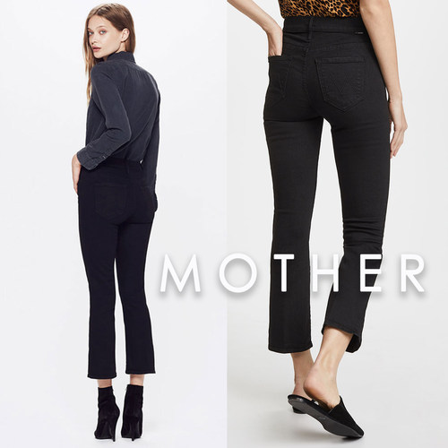 代购motherdenim牛仔裤九分薄款