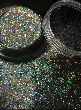 幻彩万圣节进口金属美甲高光粉