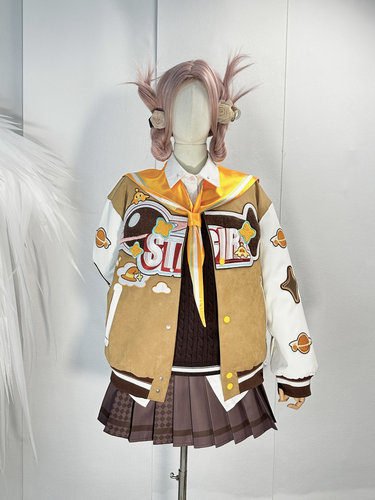 （现货）77th光与夜之恋夏鸣星生日主控昼中曲cos棒球服外套