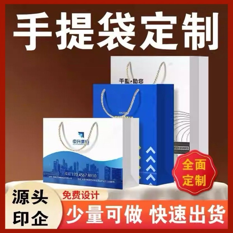 手提袋定制服装店印刷log