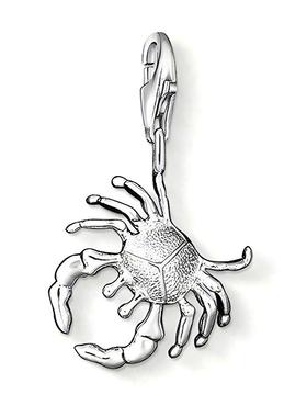 巨蟹座Cancer十二星座吊坠925银挂坠子个性时尚托马斯萨博首饰品